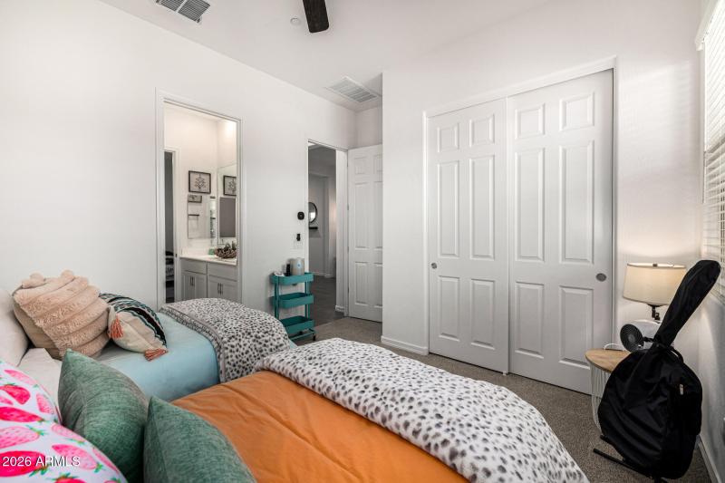 Secondary Bedroom Towards Bathroom