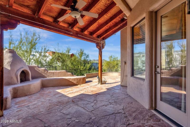 Wood Burning Fireplace