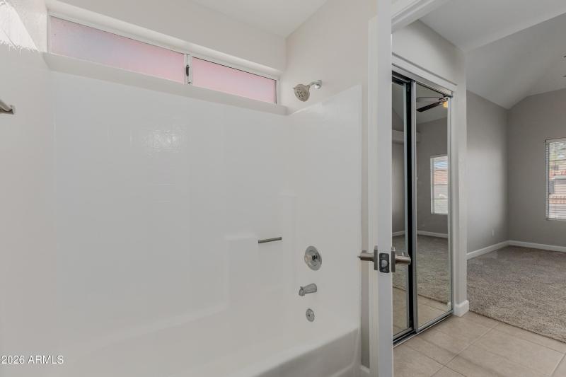 Primary with double closets