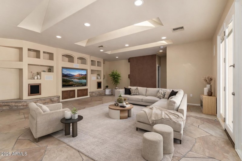 Staged Family Room