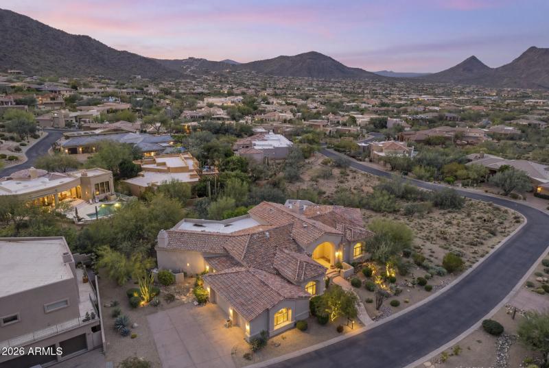 Aerial Overview of Home