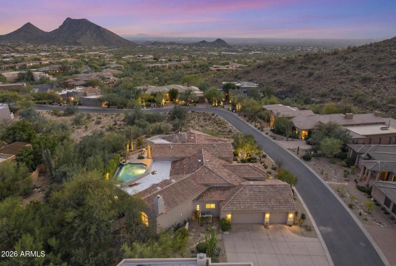 Aerial Overview of Home