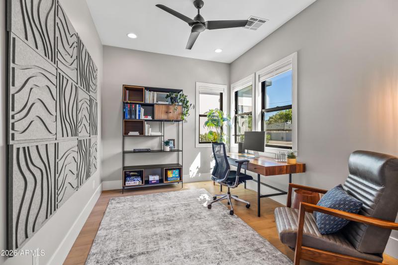 First level office / den