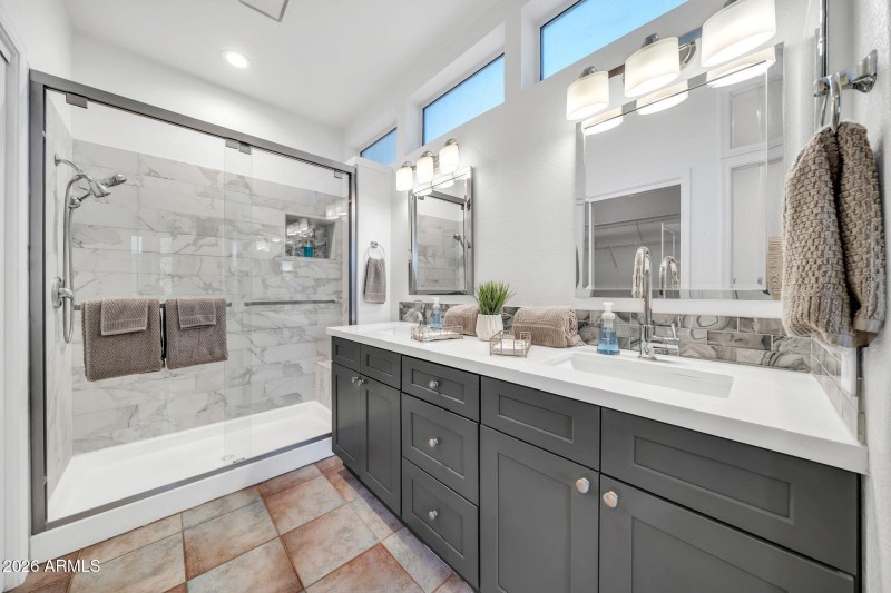 UPDATED PRIMARY BATH