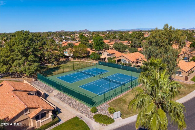 Two Community Tennis Courts
