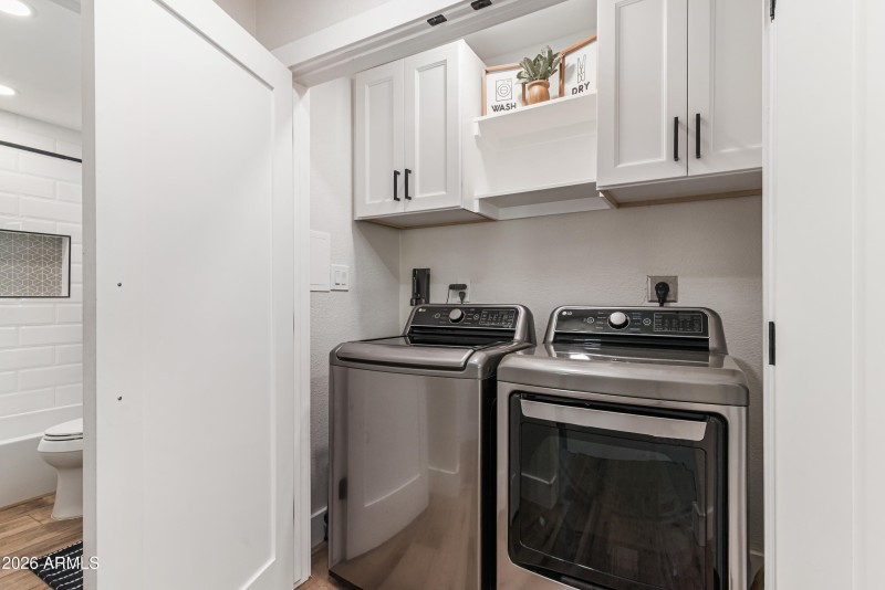 Full Sized Laundry Room