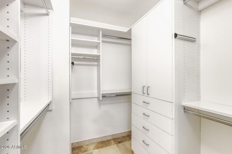 Primary Walk In Closet