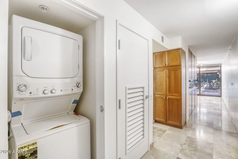 Stacked Washer & Dryer