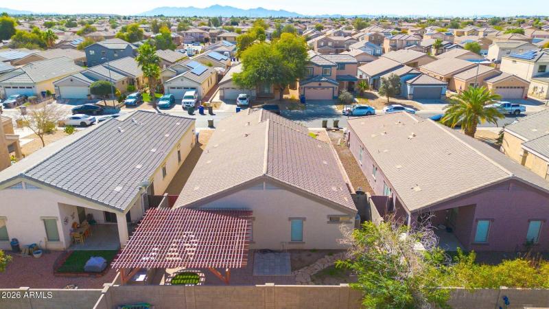 Drone Backyard Middle