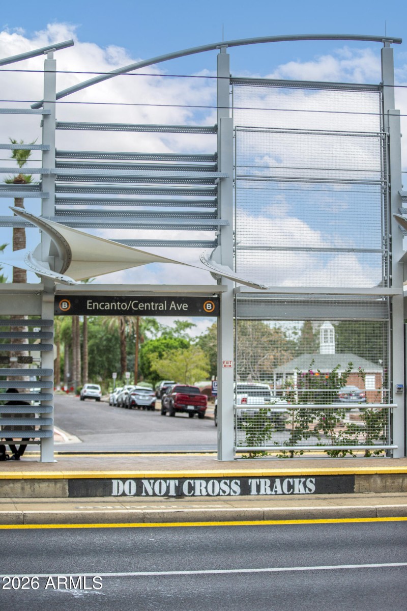 Just steps to light rail