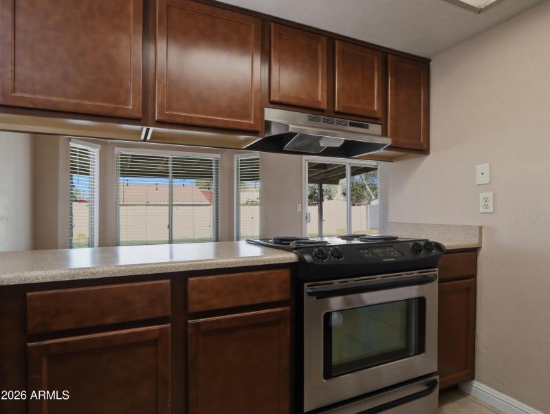 Kitchen viewing Dining Area