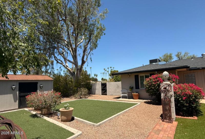 Secondary Yard & Shed