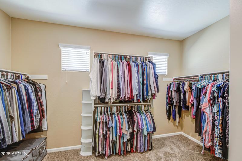 Primary Bed Closet