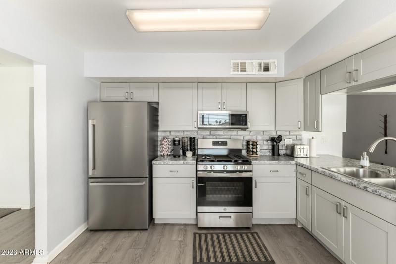 Kitchen looking East