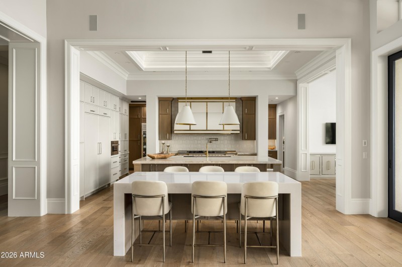 Kitchen with Dual Islands