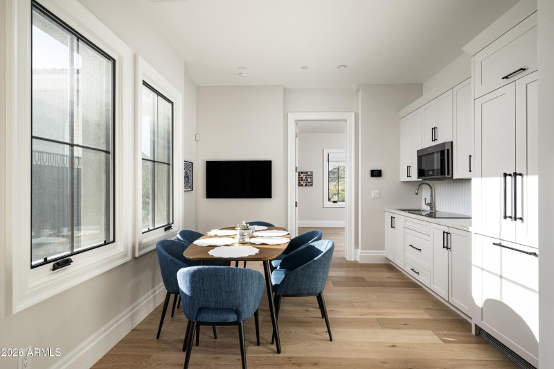 Guest Casita Main Living Area/Kitchen