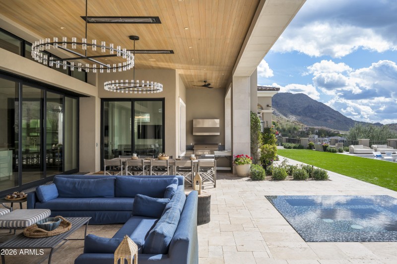 Expansive Covered Patio