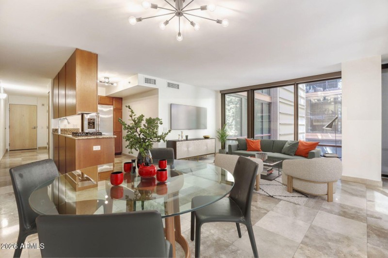 Virtually Staged Living Area