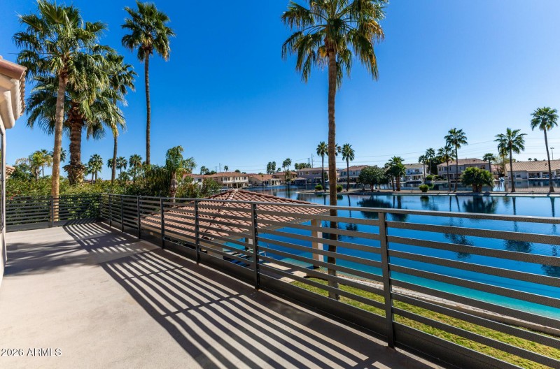 Balcony with panoramic views