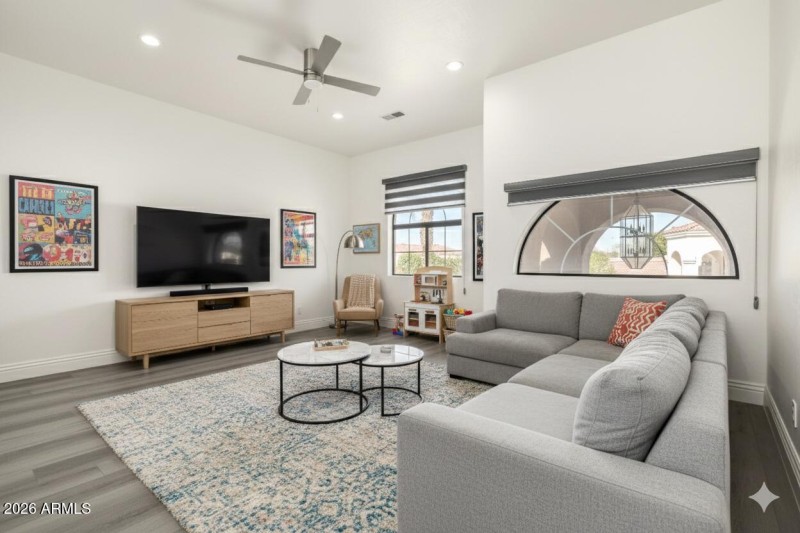 Loft/game area/bonus space