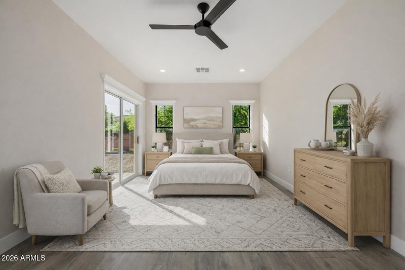 Virtiually Staged Guest Suite