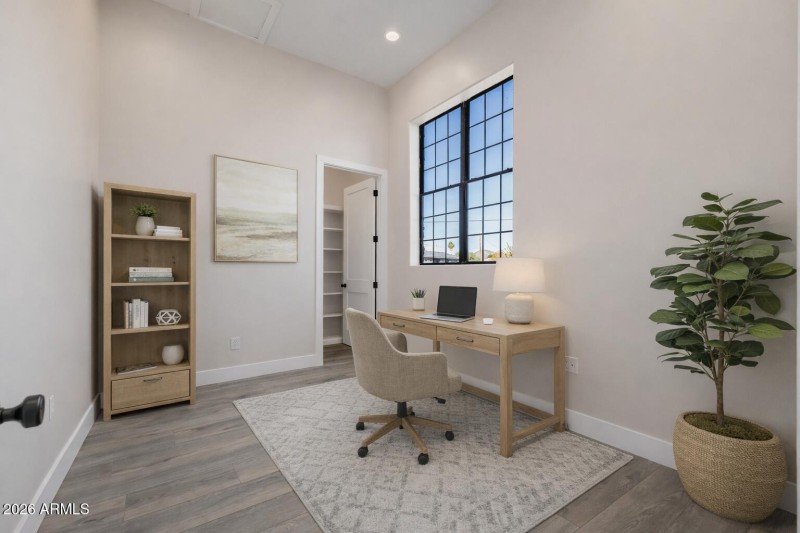 Virtually Staged Office