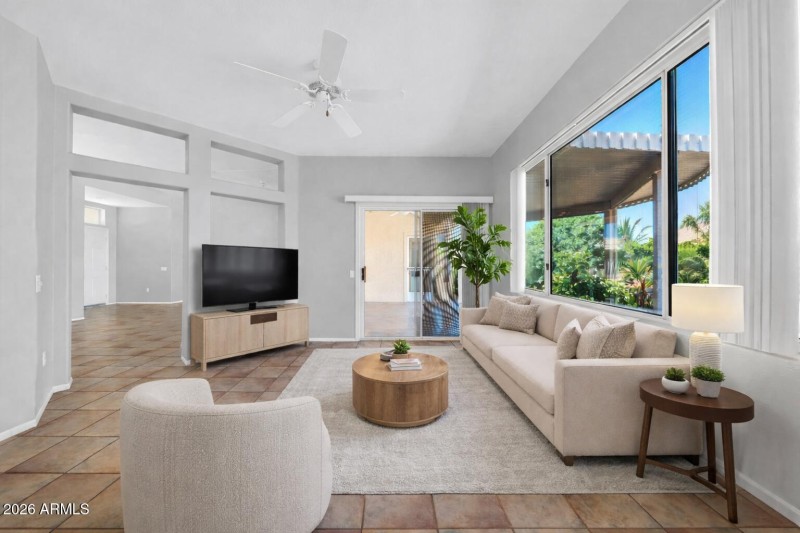 THIS COULD BE A TV ROOM OFF THE KITCHEN