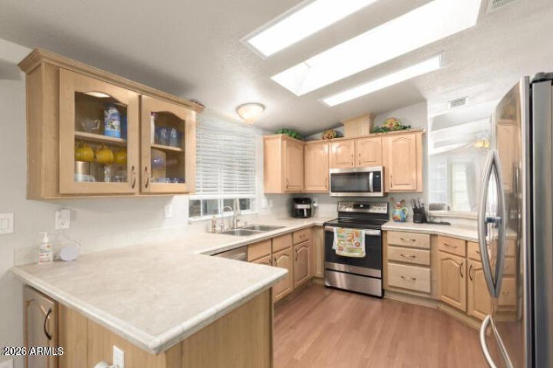 Stainless steel appliances