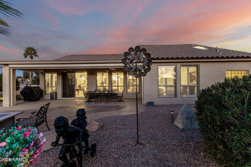 Low maintenance landscape