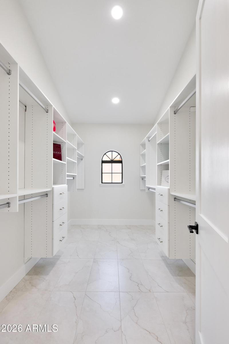 Primary walk-in Closet