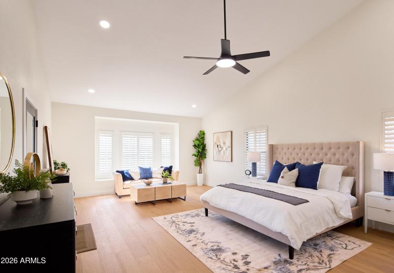 Sitting area in Primary Bedroom