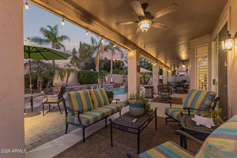 7184 Foothill Dr - 40 - Patio Twilight