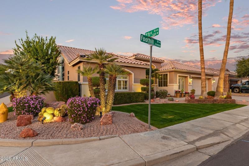 7184 Foothill Dr - 58 - Exterior Twiligh