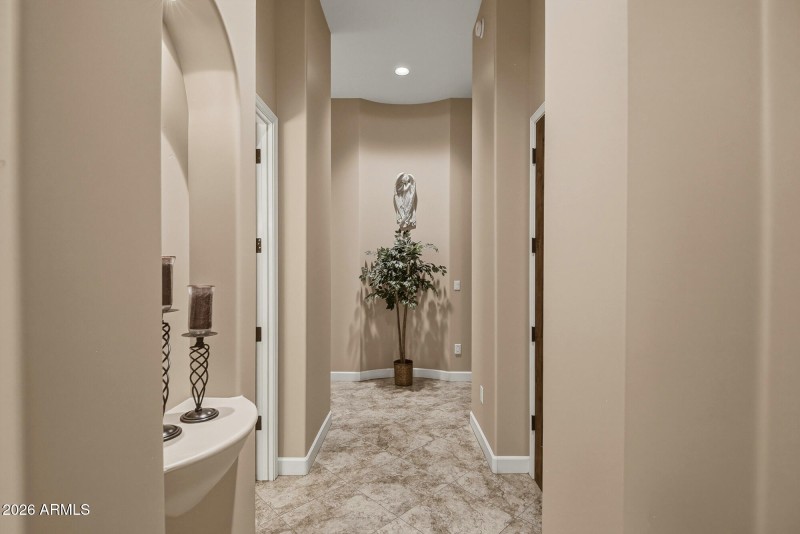 hallway recessed nooks