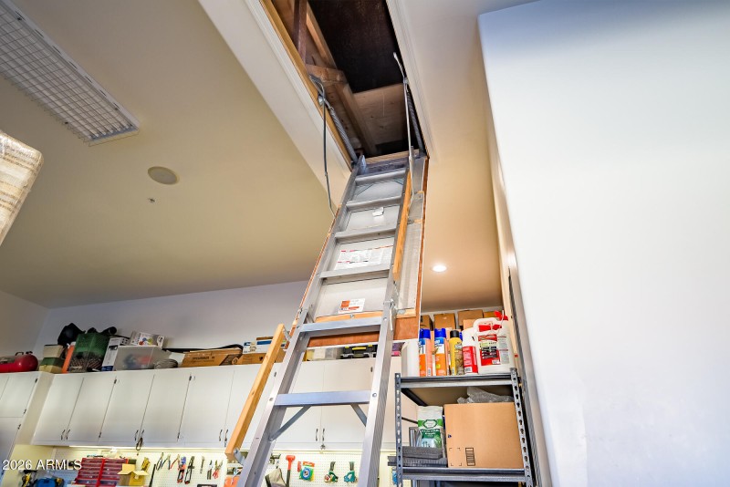 Attic ladder