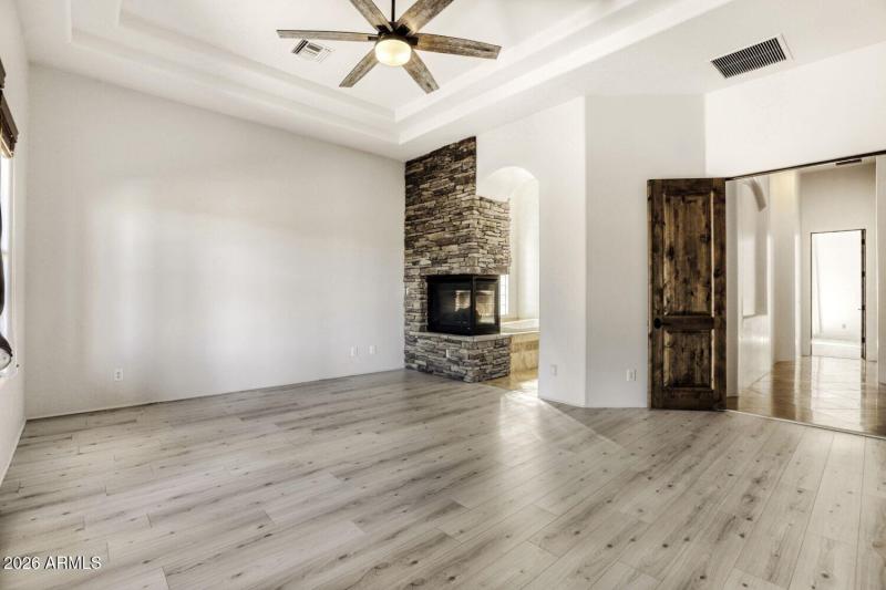 Primary Bedroom with Fireplace