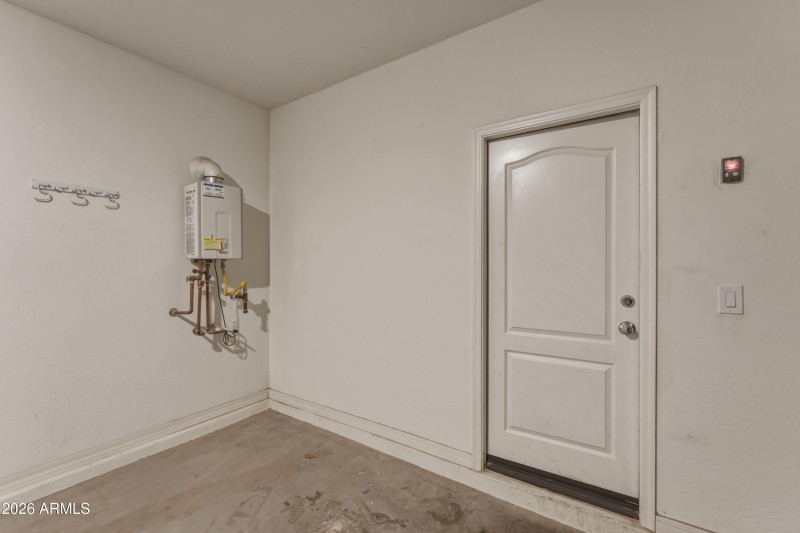 Garage & Tankless Water Heater