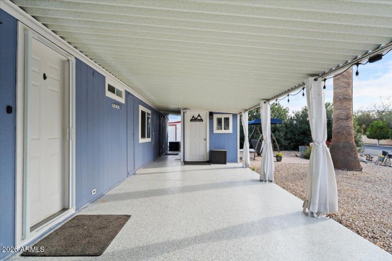 Carport and Shed