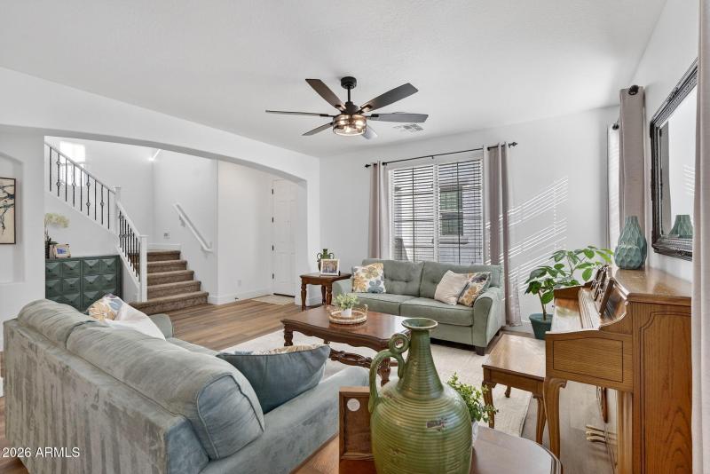 Stairs near the entry way