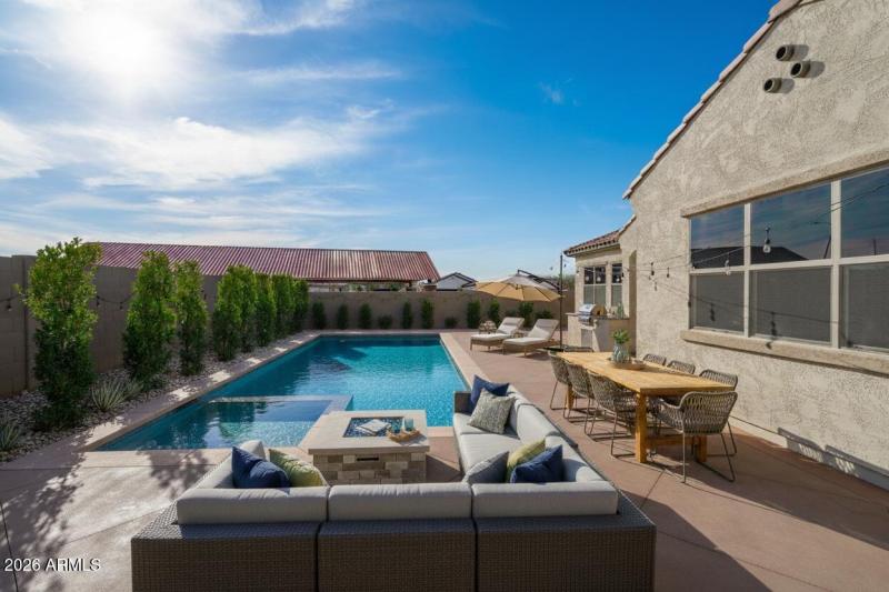 Backyard Pool - Digital Rendering