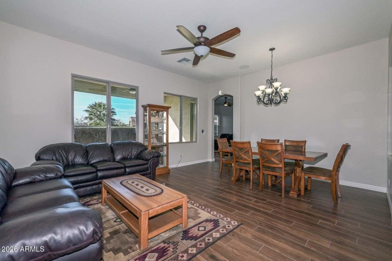 Living Room-Dining Room