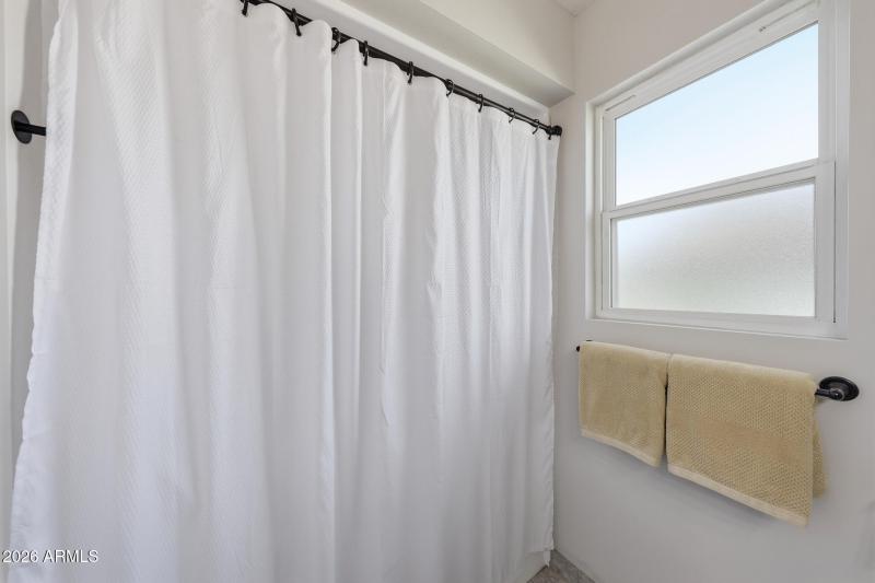 Resurfaced shower/tub