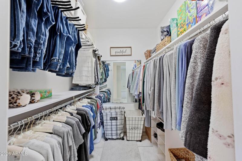 Walk in closet