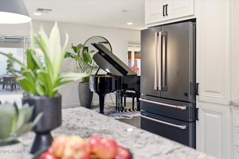 Kitchen into flex space