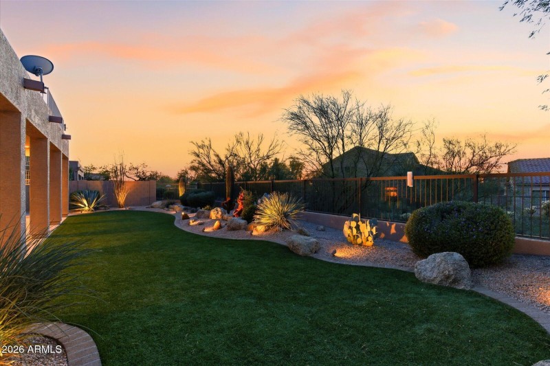 Professionally Landscaped Yard