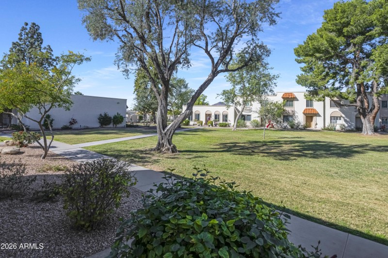 Just out the front door