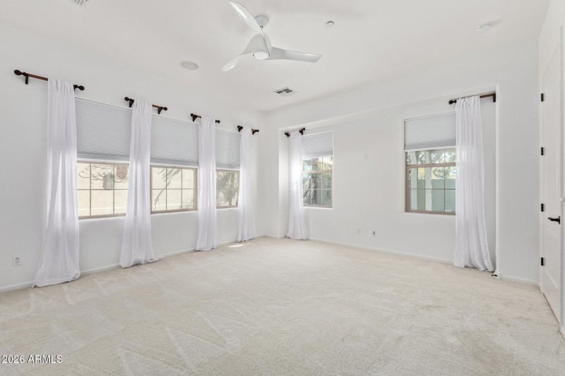 Primary Bdrm Downstairs- beautiful views