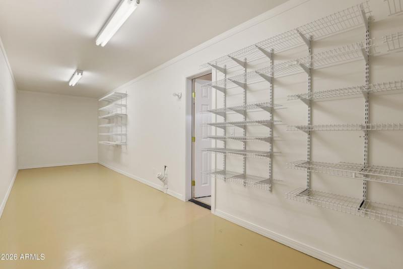 Huge Pantry-Storage Room Lower Level