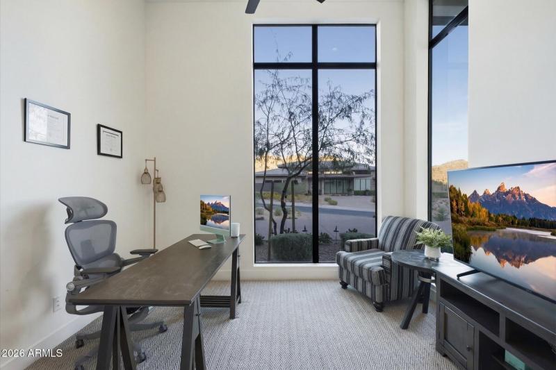 Floor-to-Ceiling Window & Mountain Views