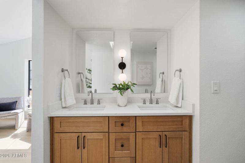 Primary bath vanity
